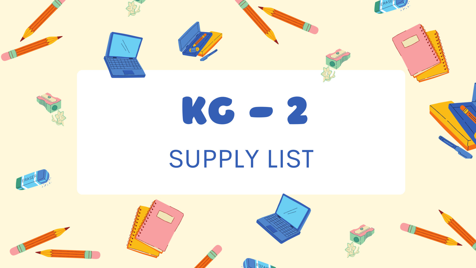 KG2 Supply Box